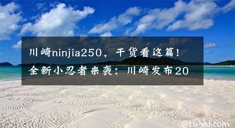 川崎ninjia250，干貨看這篇!全新小忍者來襲：川崎發(fā)布2018款Ninja 250