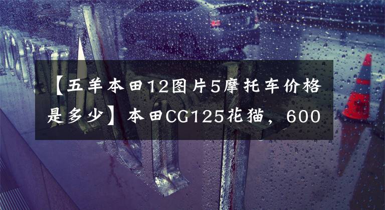 【五羊本田12圖片5摩托車價(jià)格是多少】本田CG125花貓，6000元買了一輛，外觀不變，靈魂不再存在。