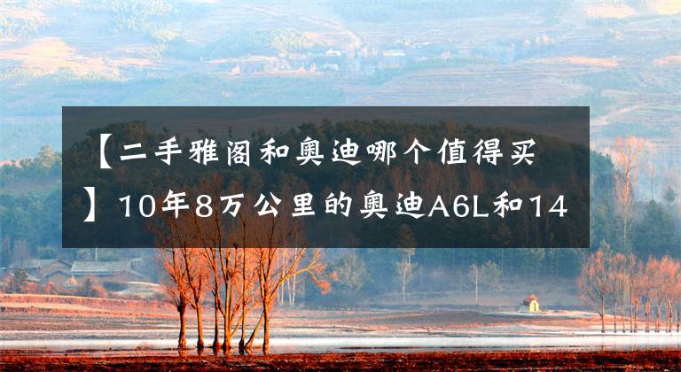 【二手雅閣和奧迪哪個(gè)值得買】10年8萬公里的奧迪A6L和14年6萬公里的雅閣，13萬多適合哪臺(tái)車