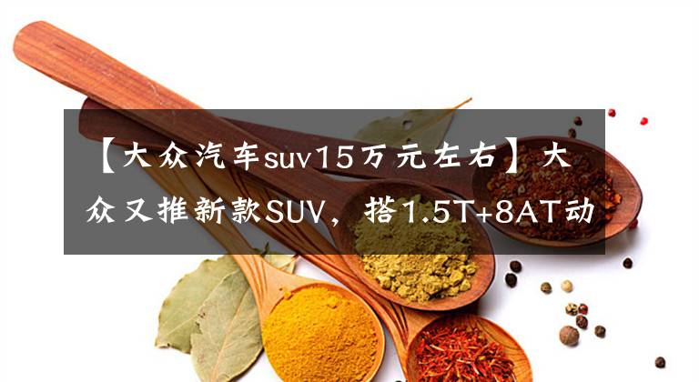 【大眾汽車suv15萬元左右】大眾又推新款SUV，搭1.5T+8AT動力，不到15萬元起