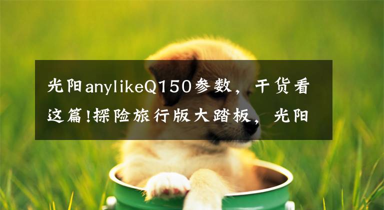 光陽anylikeQ150參數(shù)，干貨看這篇!探險(xiǎn)旅行版大踏板，光陽多款新車發(fā)布，制霸上海摩博會(huì)