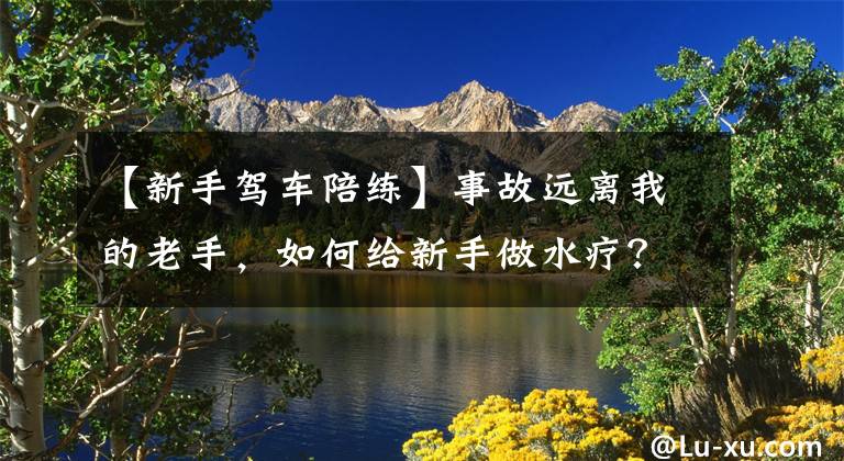 【新手駕車陪練】事故遠離我的老手，如何給新手做水療？