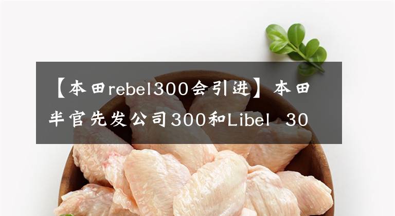 【本田rebel300會引進(jìn)】本田半官先發(fā)公司300和Libel  300，國產(chǎn)預(yù)定發(fā)售