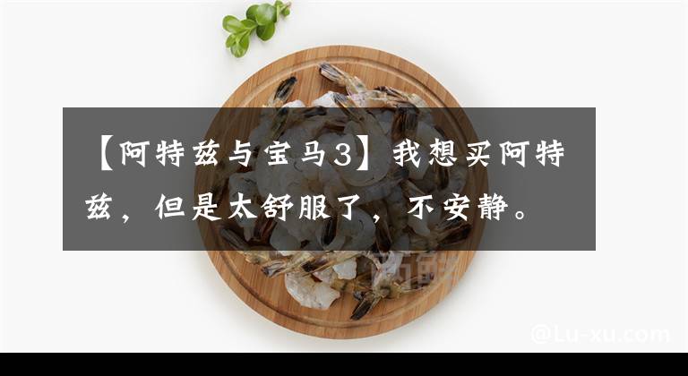 【阿特茲與寶馬3】我想買阿特茲，但是太舒服了，不安靜。這次可以拔草。