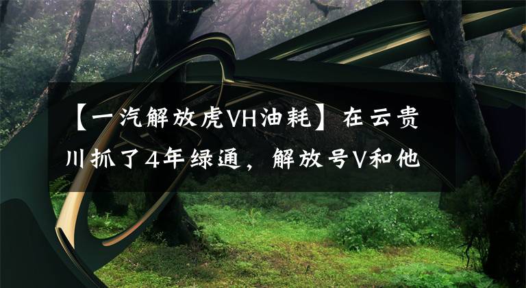 【一汽解放虎VH油耗】在云貴川抓了4年綠通，解放號V和他一起超過了40萬公里