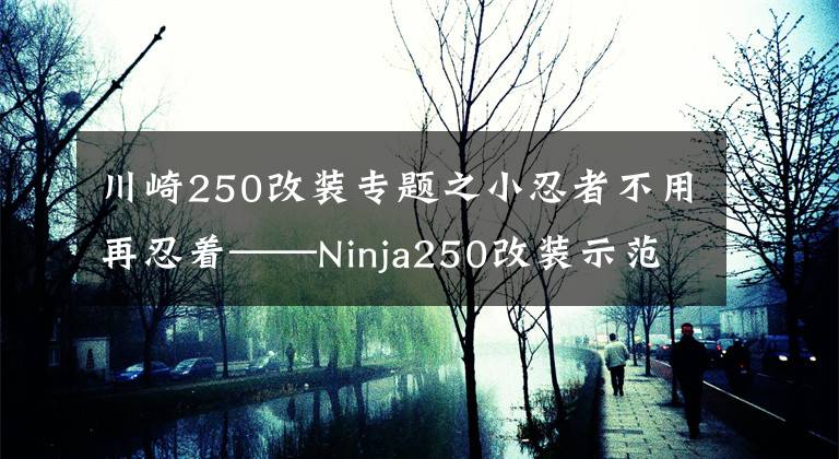 川崎250改裝專題之小忍者不用再忍著——Ninja250改裝示范