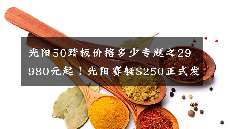 光陽50踏板價格多少專題之29980元起！光陽賽艇S250正式發(fā)布，預(yù)售限量1500臺