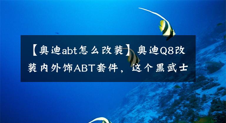 【奧迪abt怎么改裝】奧迪Q8改裝內(nèi)外飾ABT套件，這個(gè)黑武士有點(diǎn)不一樣