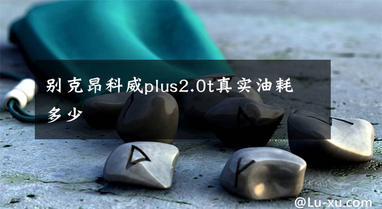 別克昂科威plus2.0t真實(shí)油耗多少