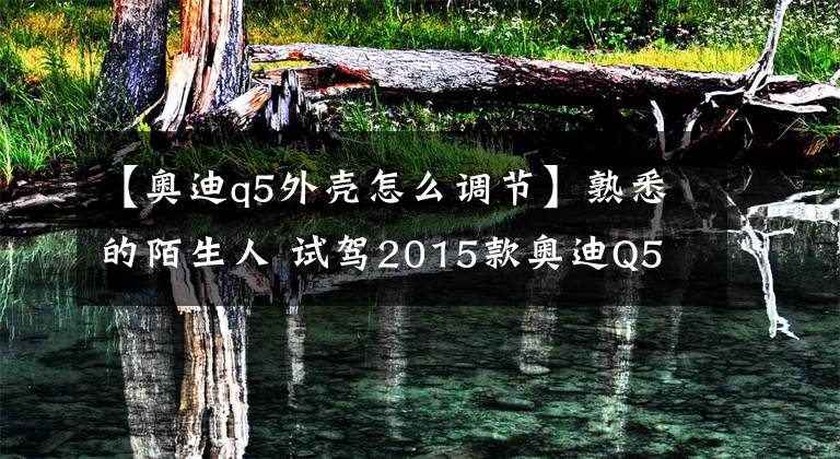 【奧迪q5外殼怎么調(diào)節(jié)】熟悉的陌生人 試駕2015款奧迪Q5