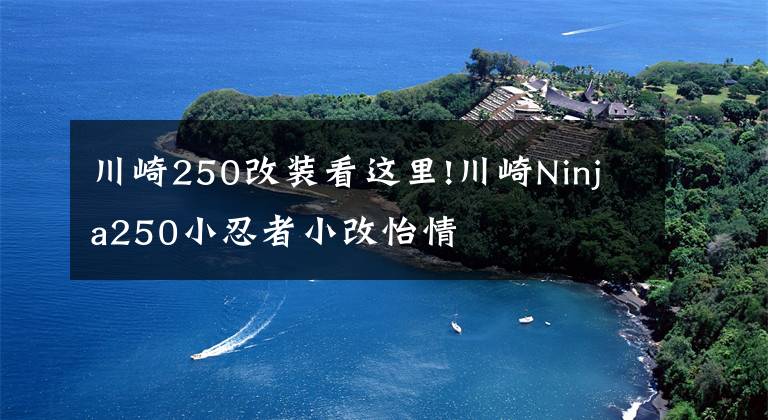 川崎250改裝看這里!川崎Ninja250小忍者小改怡情