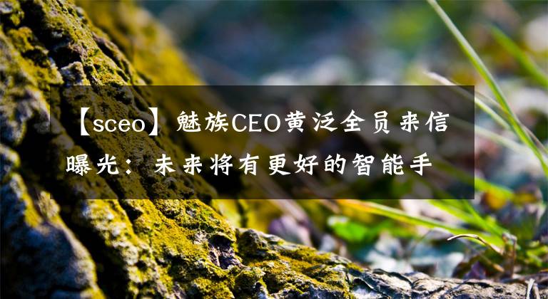 【sceo】魅族CEO黃泛全員來(lái)信曝光：未來(lái)將有更好的智能手機(jī)和Flyme系統(tǒng)。