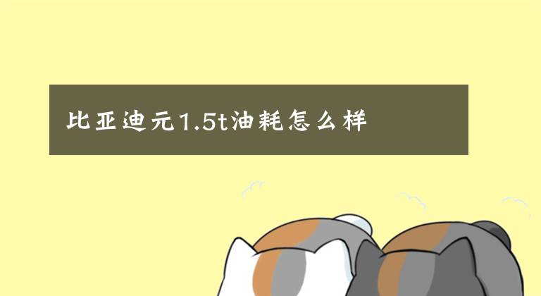 比亞迪元1.5t油耗怎么樣