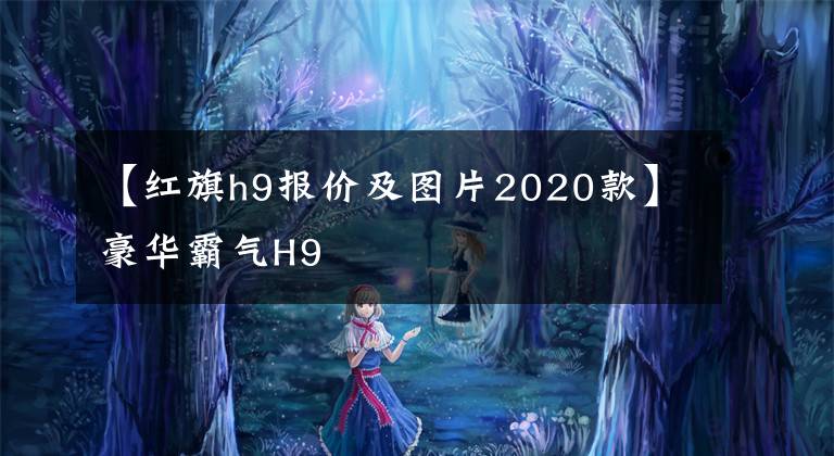 【紅旗h9報(bào)價(jià)及圖片2020款】豪華霸氣H9