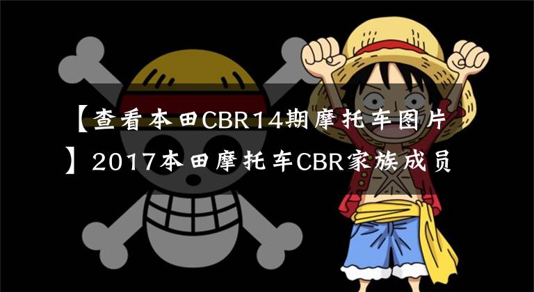 【查看本田CBR14期摩托車圖片】2017本田摩托車CBR家族成員從入門到升都會集體拍照。