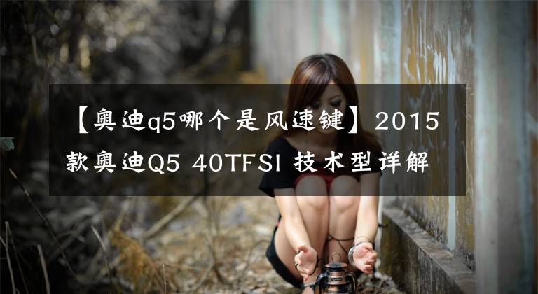 【奧迪q5哪個(gè)是風(fēng)速鍵】2015款?yuàn)W迪Q5 40TFSI 技術(shù)型詳解