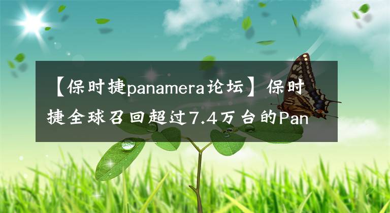 【保時捷panamera論壇】保時捷全球召回超過7.4萬臺的Panamera這次轉(zhuǎn)向系統(tǒng)出現(xiàn)了問題。