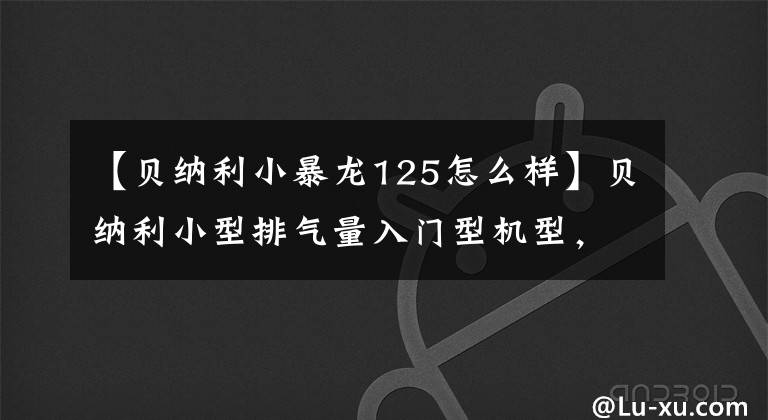 【貝納利小暴龍125怎么樣】貝納利小型排氣量入門型機型，小型迅猛龍、紅龍、霸王龍更新2022