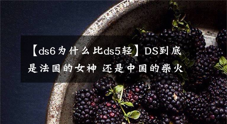 【ds6為什么比ds5輕】DS到底是法國的女神 還是中國的柴火妞