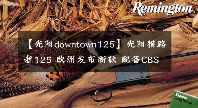 【光陽(yáng)downtown125】光陽(yáng)獵路者125 歐洲發(fā)布新款 配備CBS 售價(jià)約2.15萬(wàn)