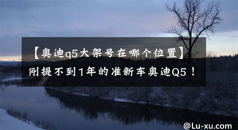 【奧迪q5大架號在哪個位置】剛提不到1年的準新車奧迪Q5！為何爆胎后就直接報廢了？