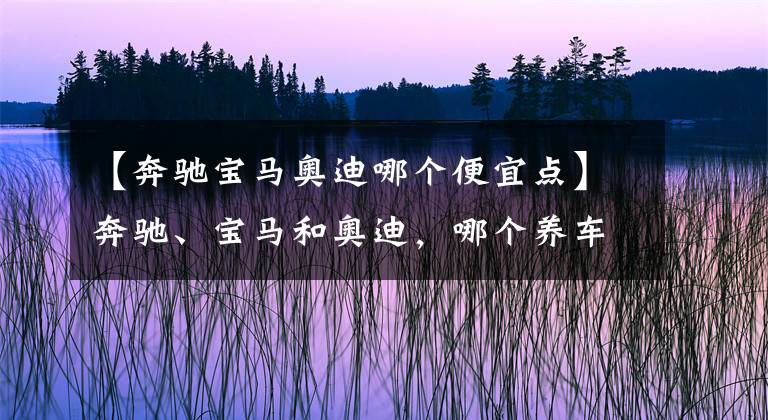 【奔馳寶馬奧迪哪個便宜點】奔馳、寶馬和奧迪，哪個養(yǎng)車成本最低？質(zhì)量是否都一樣？