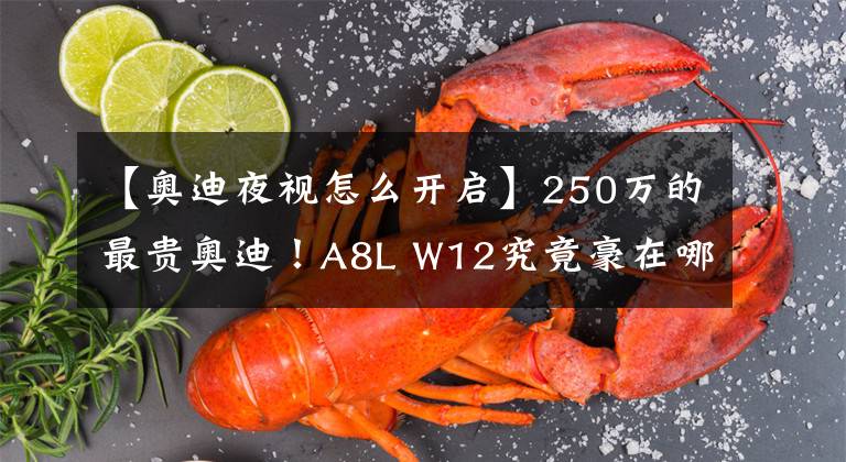 【奧迪夜視怎么開(kāi)啟】250萬(wàn)的最貴奧迪！A8L W12究竟豪在哪兒？反正看看又不花錢(qián)