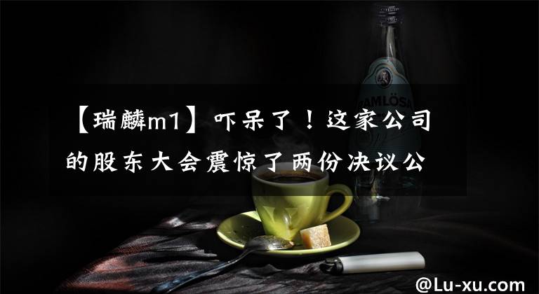 【瑞麟m1】嚇呆了！這家公司的股東大會(huì)震驚了兩份決議公告！發(fā)生什么事了？