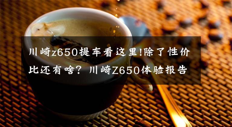 川崎z650提車看這里!除了性價(jià)比還有啥？川崎Z650體驗(yàn)報(bào)告——靜態(tài)篇