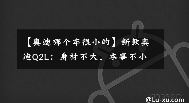 【奧迪哪個(gè)車很小的】新款?yuàn)W迪Q2L：身材不大，本事不小