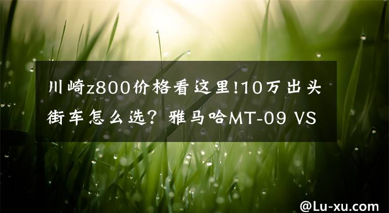 川崎z800價(jià)格看這里!10萬出頭街車怎么選？雅馬哈MT-09 VS 川崎新款Z900