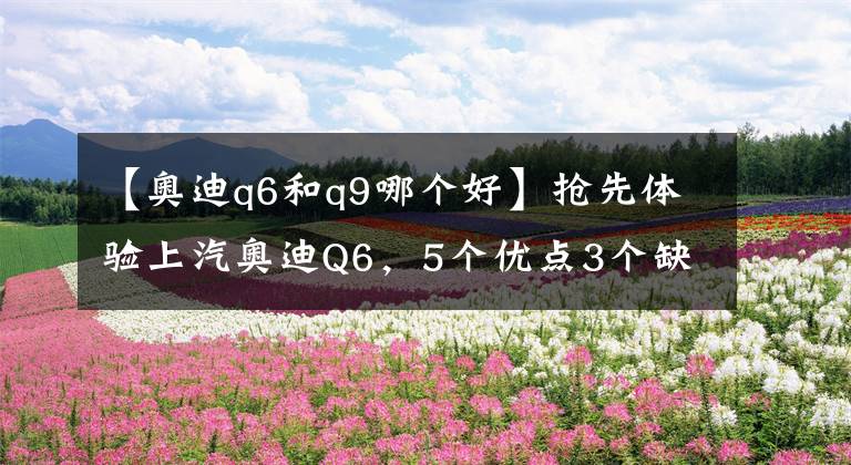 【奧迪q6和q9哪個(gè)好】搶先體驗(yàn)上汽奧迪Q6，5個(gè)優(yōu)點(diǎn)3個(gè)缺點(diǎn)，是不是“精裝版途昂”？