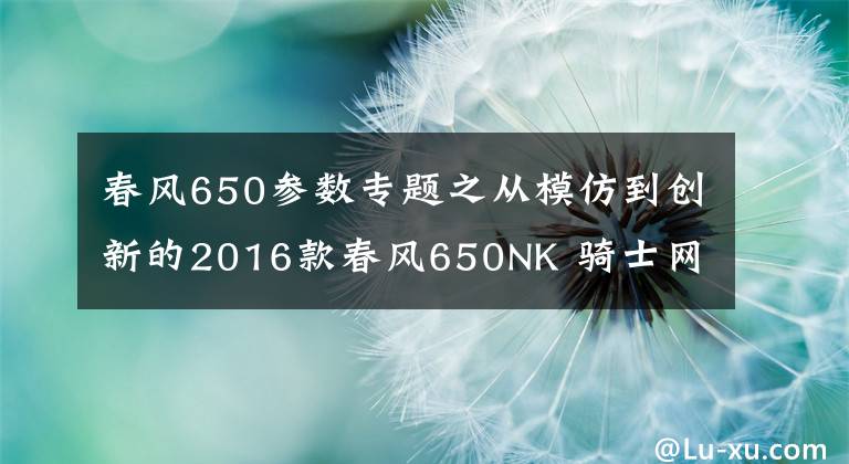 春風(fēng)650參數(shù)專題之從模仿到創(chuàng)新的2016款春風(fēng)650NK 騎士網(wǎng)測評