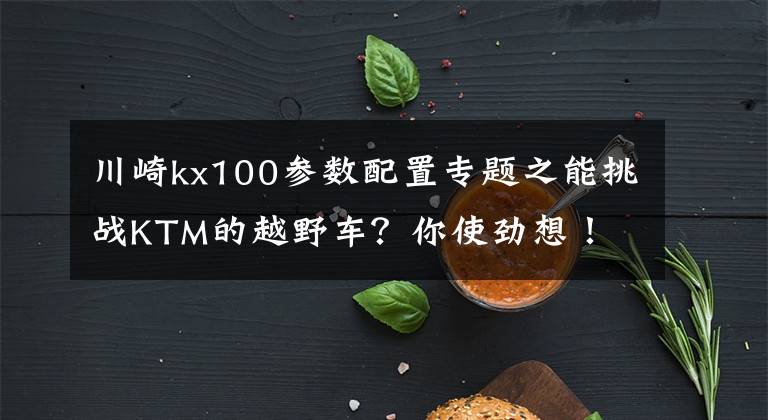 川崎kx100參數(shù)配置專題之能挑戰(zhàn)KTM的越野車？你使勁想！