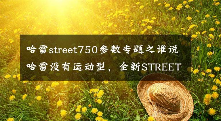 哈雷street750參數(shù)專題之誰說哈雷沒有運動型，全新STREET ROD 750圖解｜把玩