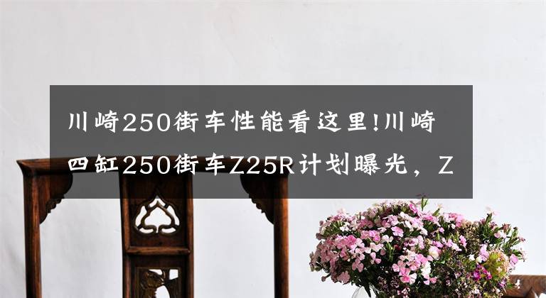 川崎250街車性能看這里!川崎四缸250街車Z25R計(jì)劃曝光，ZX-25R同平臺(tái)馬力50匹上下