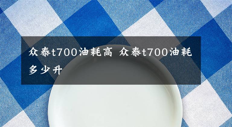 眾泰t700油耗高 眾泰t700油耗多少升