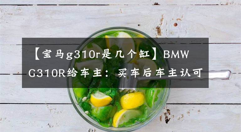 【寶馬g310r是幾個缸】BMW G310R給車主：買車后車主認可的五大優(yōu)點和缺點。