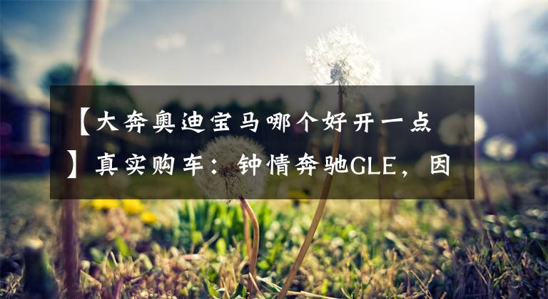 【大奔奧迪寶馬哪個(gè)好開一點(diǎn)】真實(shí)購車：鐘情奔馳GLE，因?yàn)閷汃R和奧迪更適合男人開？