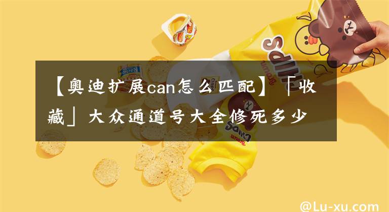 【奧迪擴(kuò)展can怎么匹配】「收藏」大眾通道號大全修死多少修理工，還不趕快收藏轉(zhuǎn)發(fā)