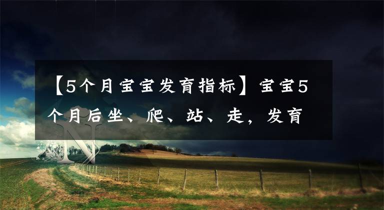 【5個(gè)月寶寶發(fā)育指標(biāo)】寶寶5個(gè)月后坐、爬、站、走，發(fā)育里程碑接連而至，爸媽早準(zhǔn)備