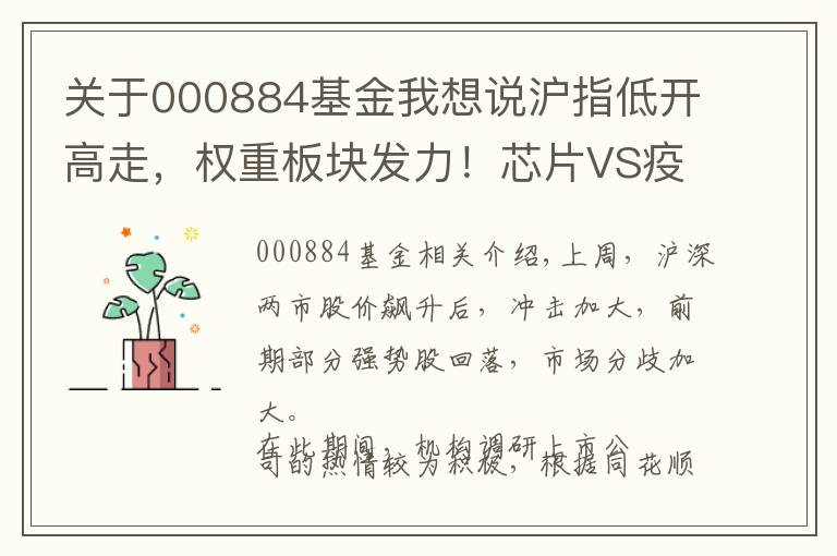 關于000884基金我想說滬指低開高走，權重板塊發(fā)力！芯片VS疫苗，后市誰更有機會？