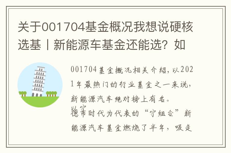 關(guān)于001704基金概況我想說硬核選基丨新能源車基金還能選？如何選？