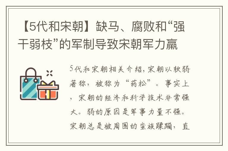 【5代和宋朝】缺馬、腐敗和“強(qiáng)干弱枝”的軍制導(dǎo)致宋朝軍力羸弱，不敵北國鐵騎