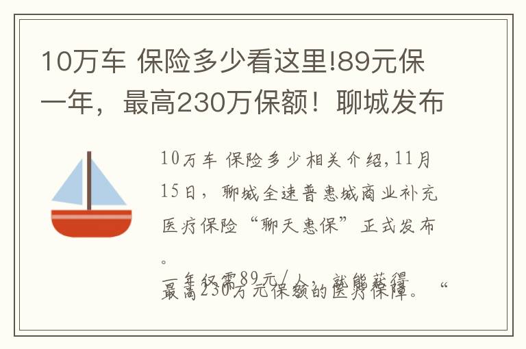 10萬車 保險(xiǎn)多少看這里!89元保一年，最高230萬保額！聊城發(fā)布補(bǔ)充醫(yī)保“聊惠?！?></a></div>
              <div   id=