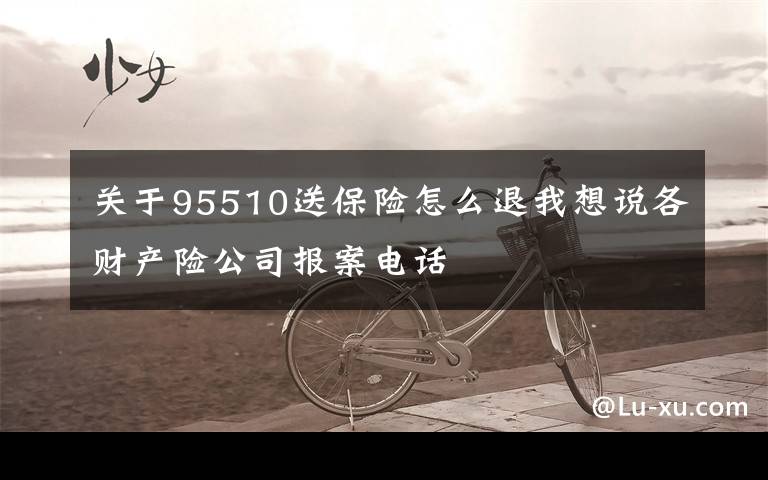 關于95510送保險怎么退我想說各財產(chǎn)險公司報案電話