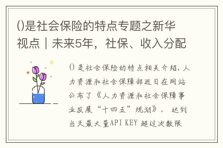 是社會(huì)保險(xiǎn)的特點(diǎn)專題之新華視點(diǎn)｜未來5年，社保、收入分配、養(yǎng)老金等將迎來六大變化