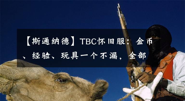 【斯通納德】TBC懷舊服：金幣、經(jīng)驗、玩具一個不漏，全部拿下