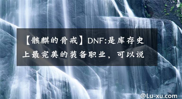 【骸麒的骨戒】DNF:是庫(kù)存史上最完美的裝備職業(yè)，可以說(shuō)是千作之和。太完美了。