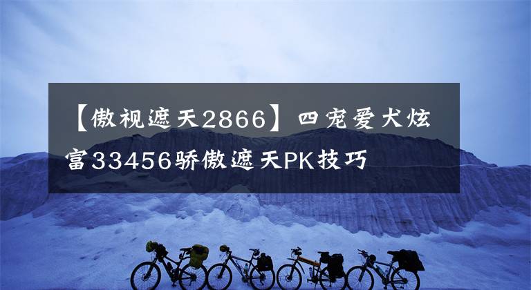 【傲視遮天2866】四寵愛(ài)犬炫富33456驕傲遮天PK技巧